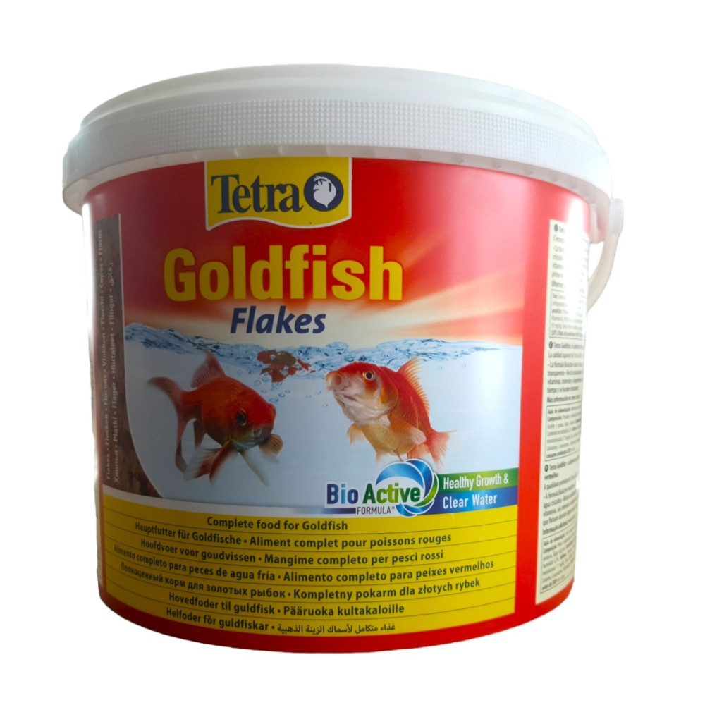 Goldfish flocons 2.050 kg - 10 litres aliment complet pour les poissons rou