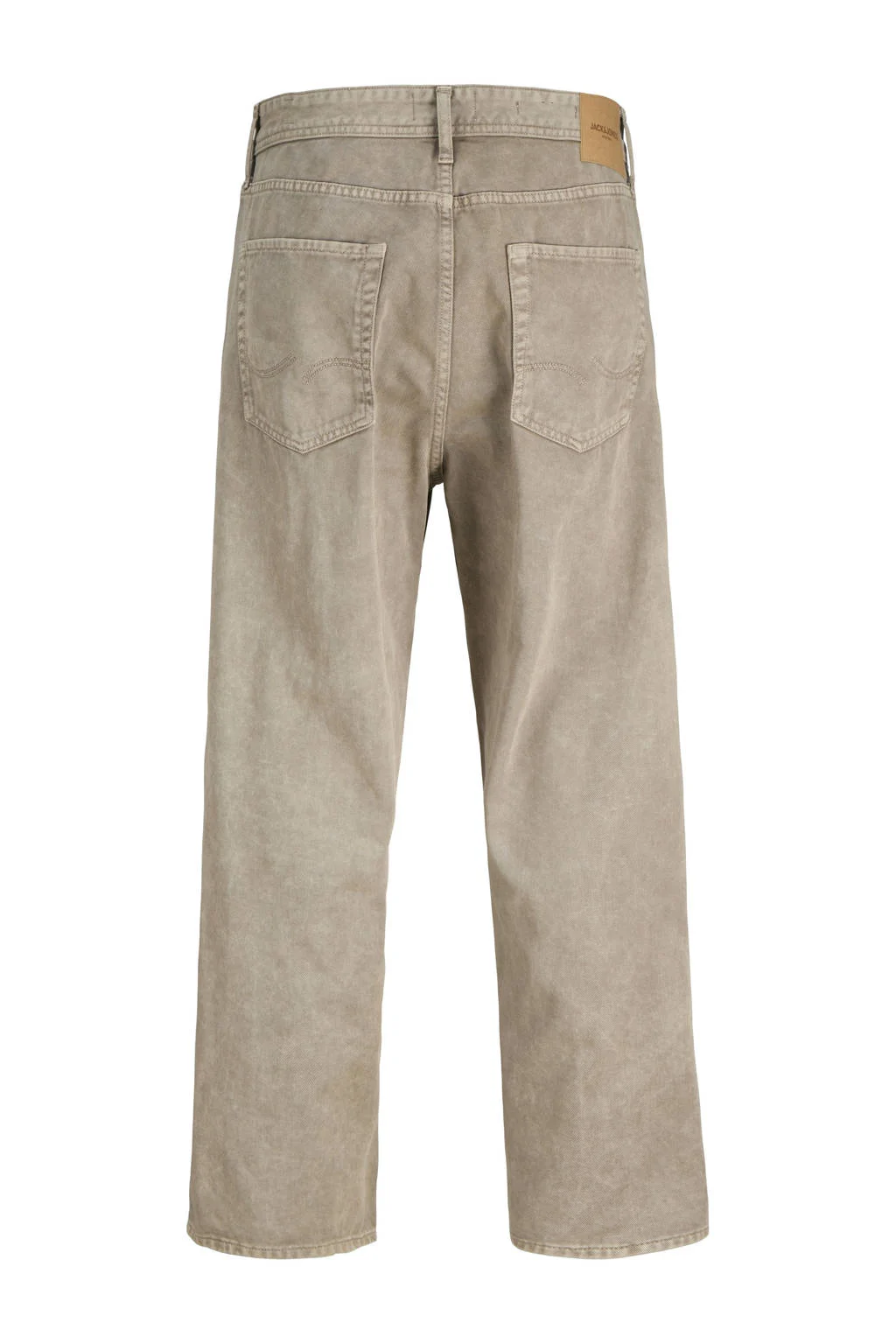 JACK & JONES JUNIOR loose casual broek lichtbruin