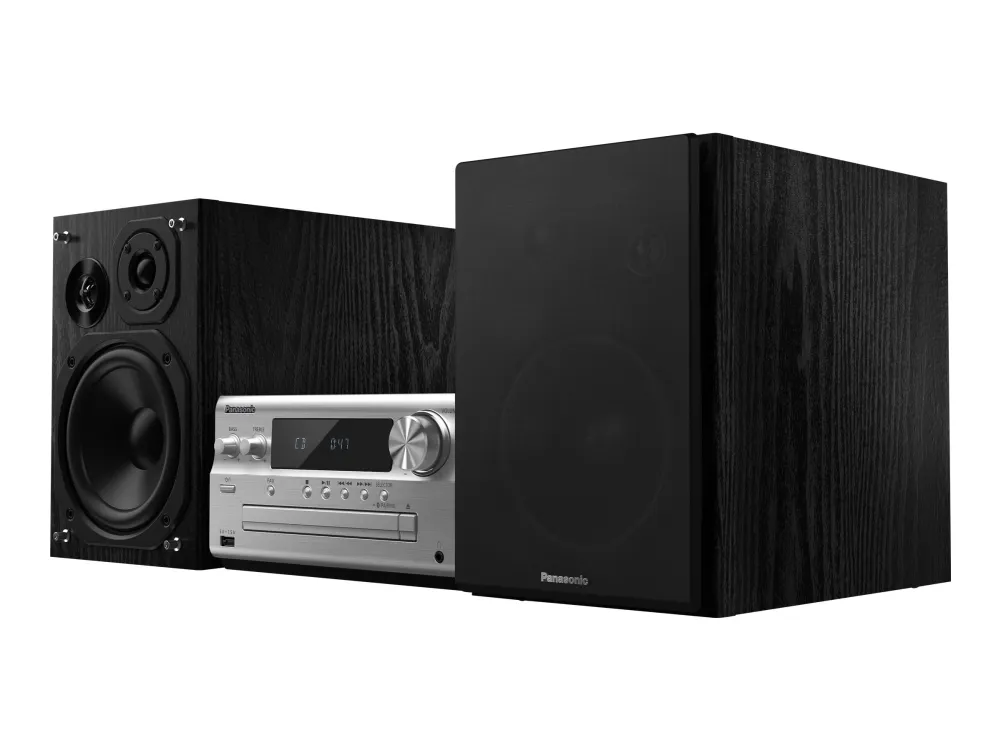 Panasonic SC-PMX802 - Audiosystem - 120 Watt (Total) - sølv