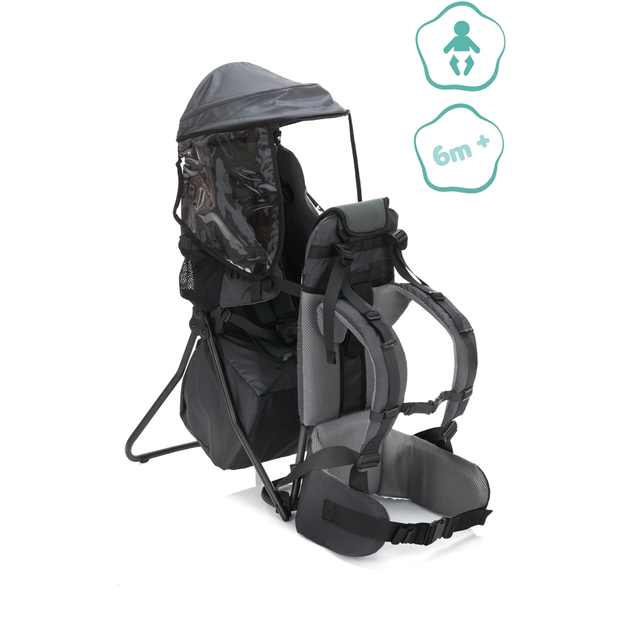 fillikid Rückentrage Explorer grau
