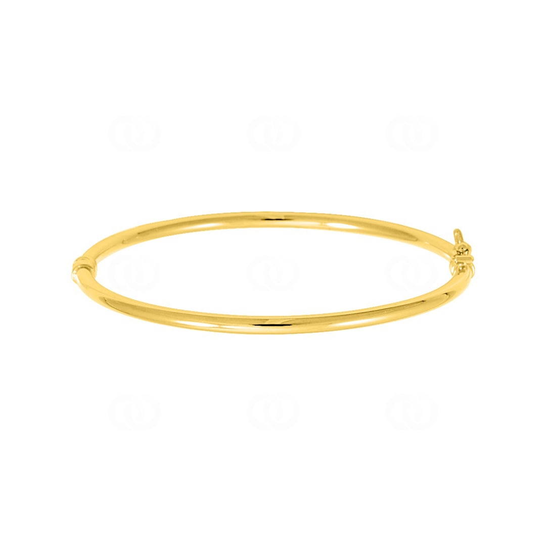 Armreif oval 375/9 K Gelbgold 3.0mm