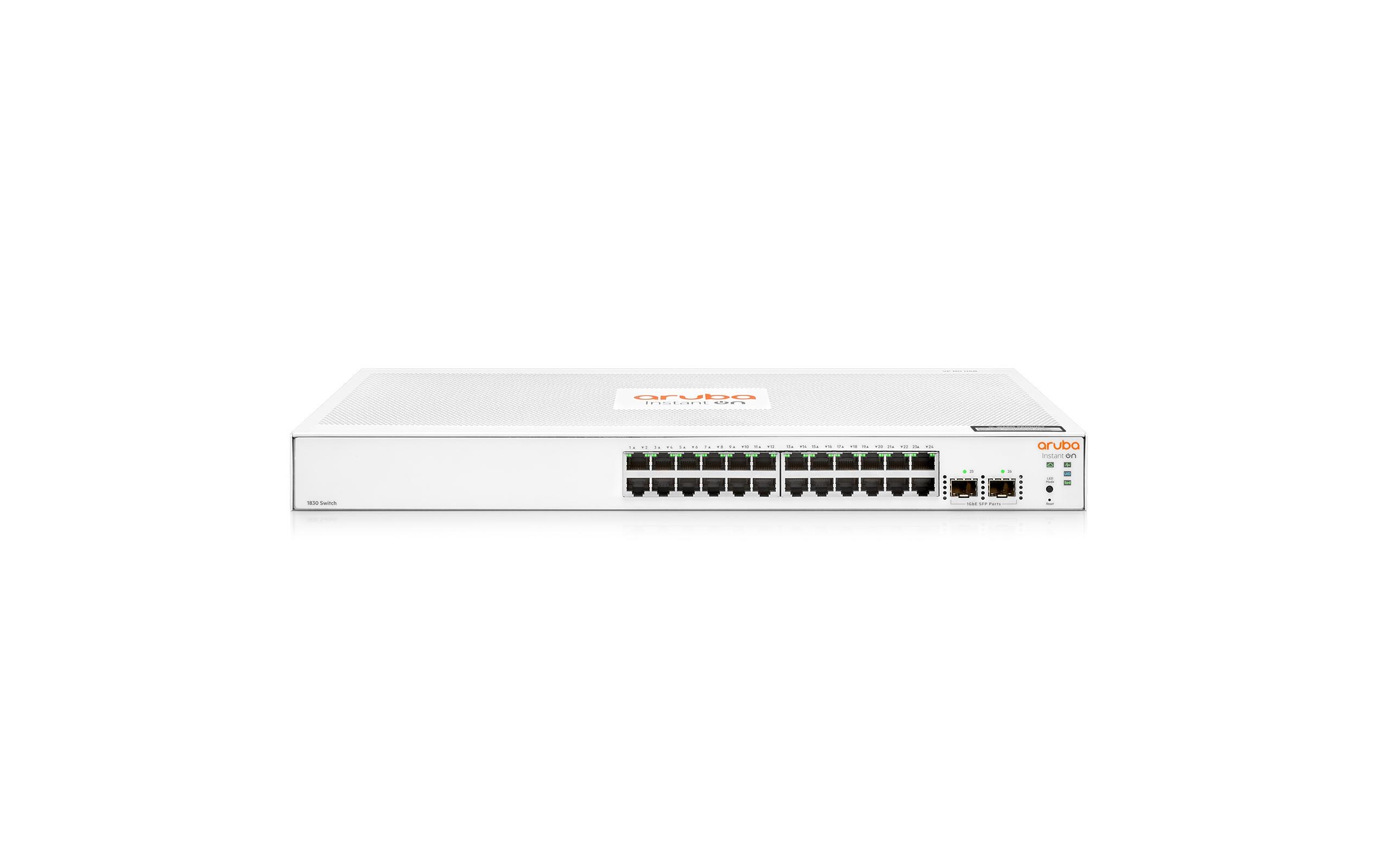 Switch Aruba Instant On 1830-24G 26 Port<br>Aruba Instant On 1830