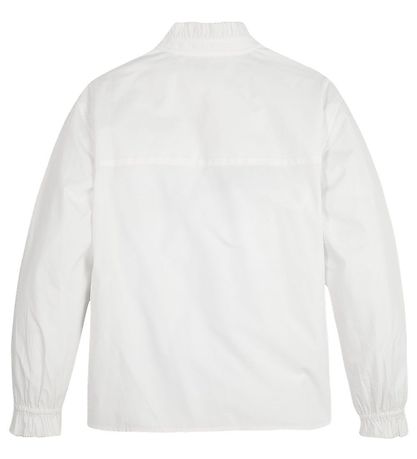 Tommy Hilfiger Hemd - Ruffle - Weiß