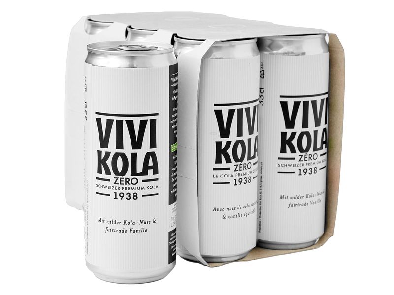 Vivi Kola Vivi Kola Zéro 6 x 0.33 l Schweizer Premium Kola ohne Zucker