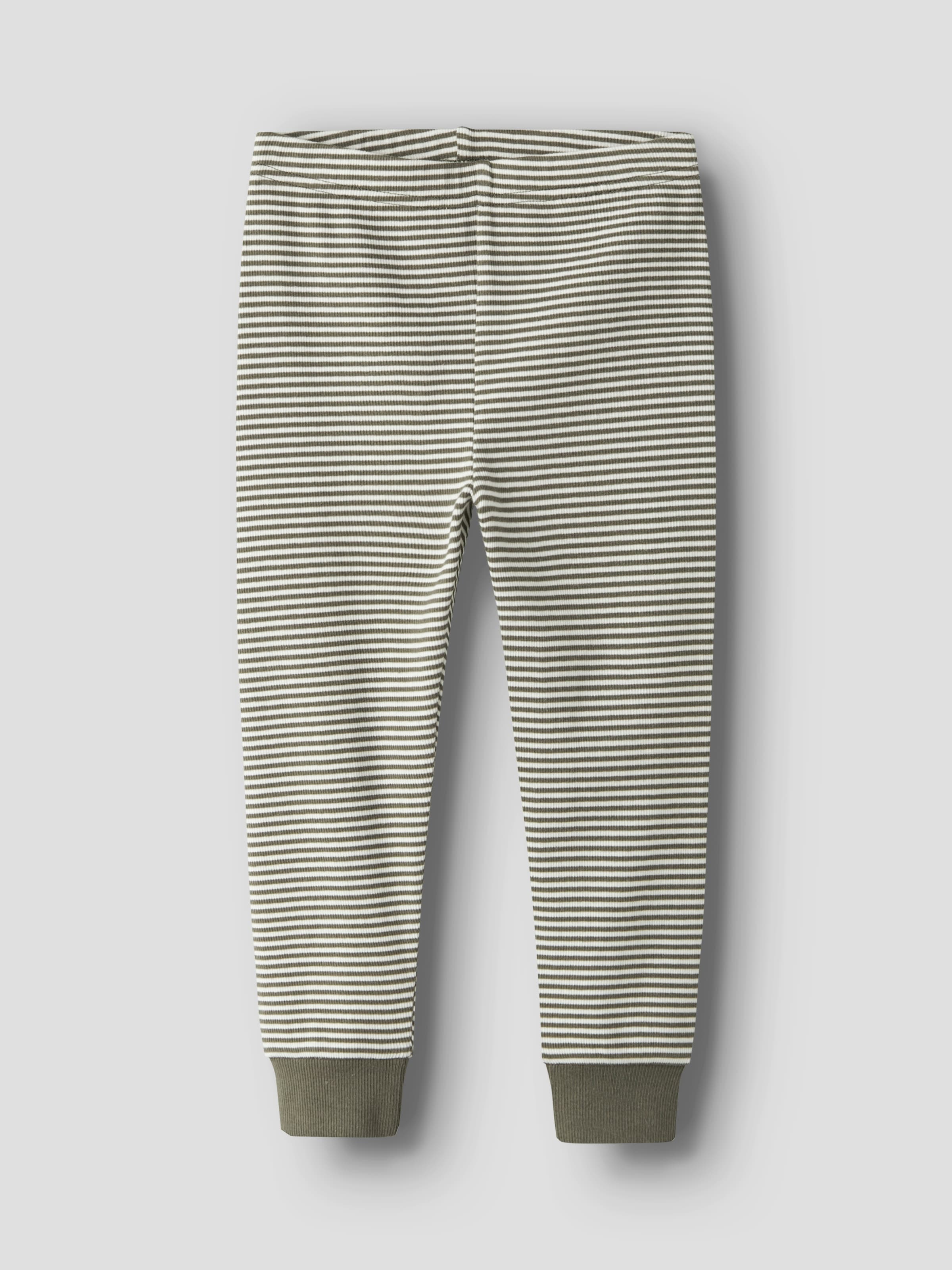 Name It Schlafanzug »NMNNIGHTSET STRIPE RIB NOOS« Set, 2 Stk. tlg.,
