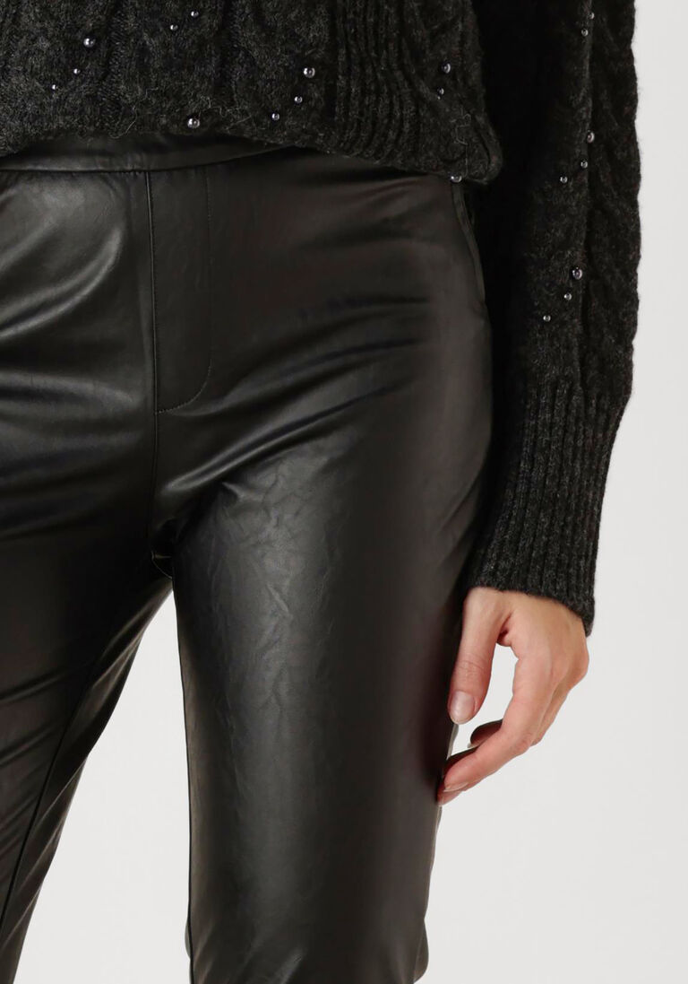 zwarte dante6 legging diton faux leather leggings