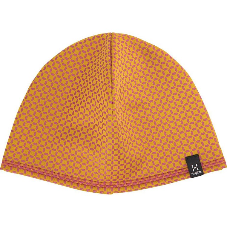 Haglöfs Fanatic Print Beanie Autumn Leaves/Deep Pink