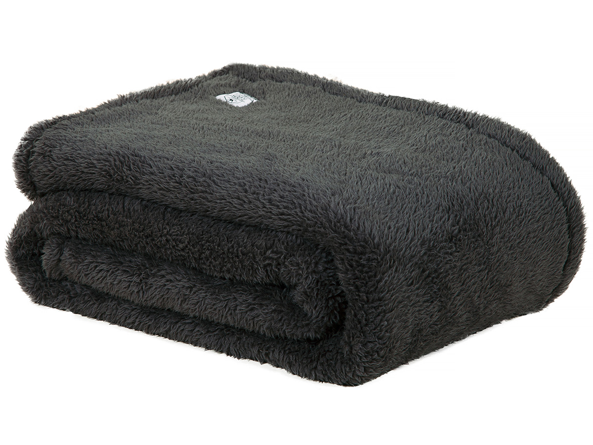 DoubleDry Teddy 130 x 170 cm plaid - Anthracite