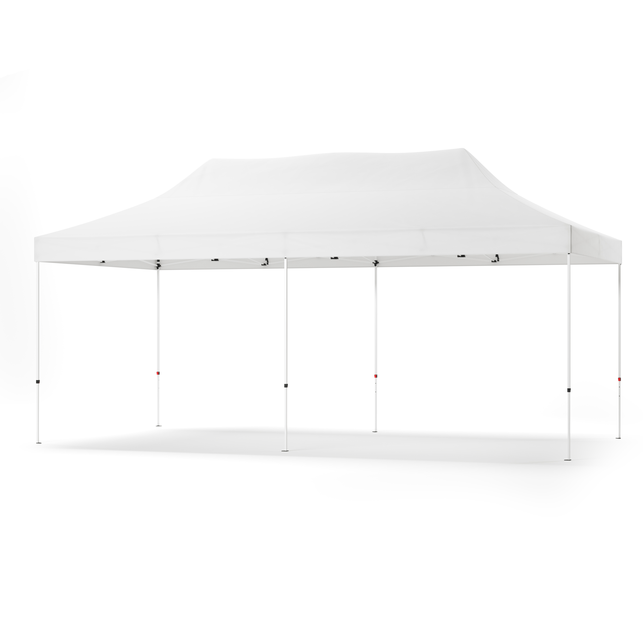 Faltpavillon DINA 6 x 3 m weiss inkl. 4 Seitenwände