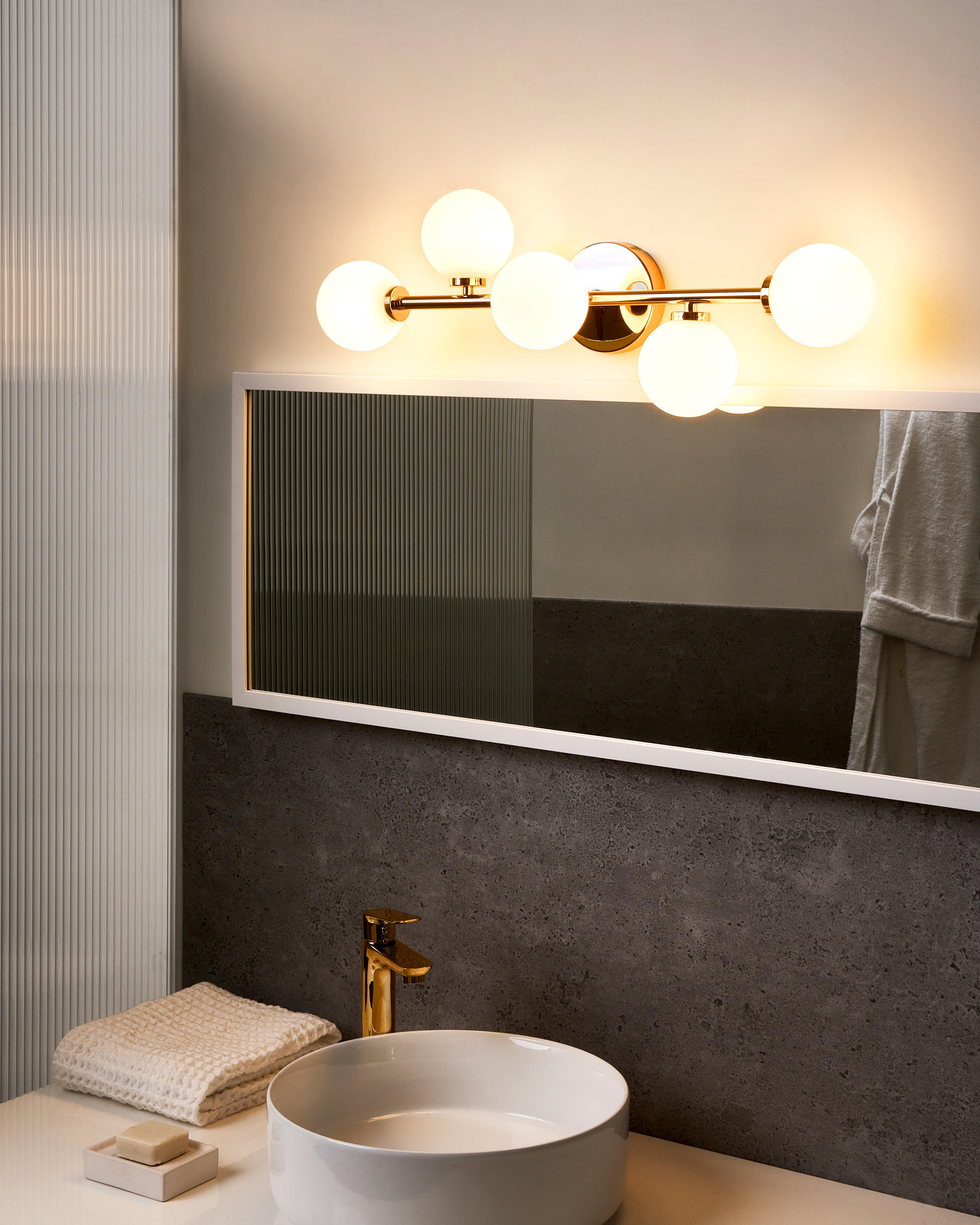 Wandlamp MINOTOS Metaal Goud