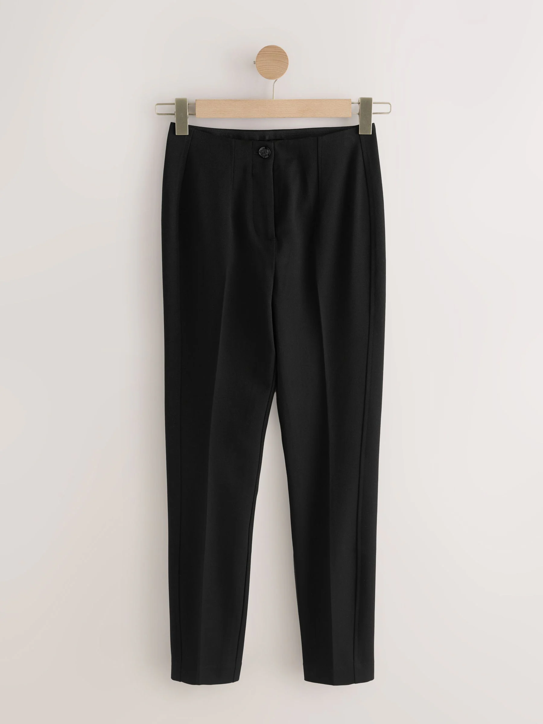 Zwart - Corrigerende broek met grote zakken