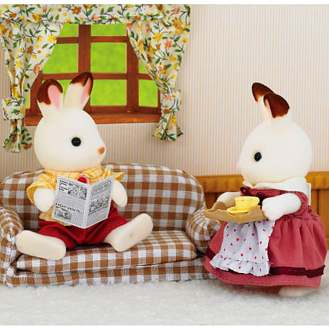 Sylvanian Families sæt med far chokoladekanin