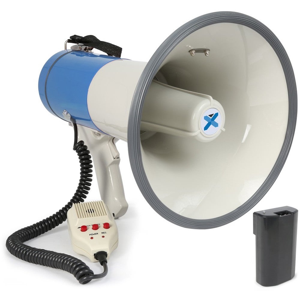 Vexus MEG065 65W megafoon met sirene, USB/SD en accu