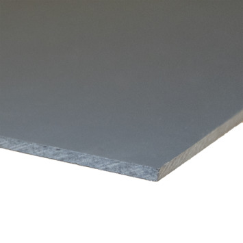 Compactplaat HPL antraciet 6 mm 244x20 cm weerbestendig