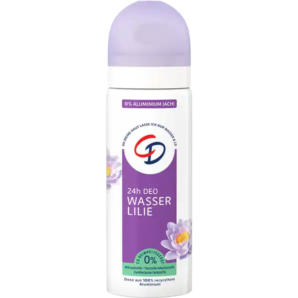 Wasserlilie Deospray Reisegröße