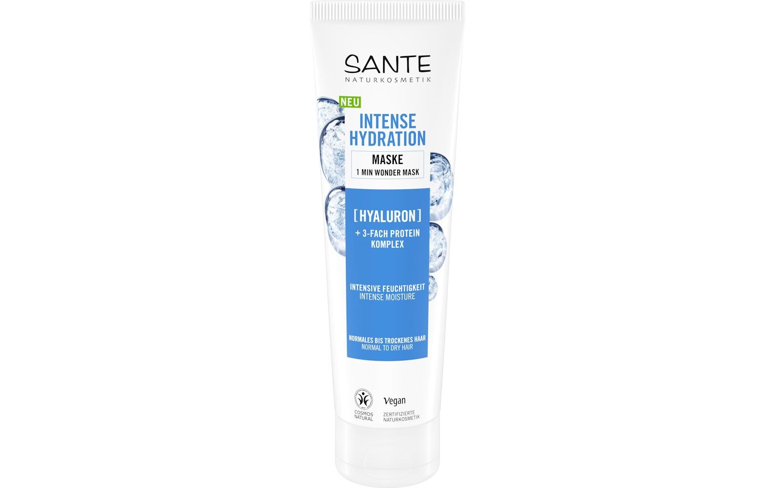 Haarmaske Intense Hydration 150 mlNatürliche Maske stärkt, pflegt und schützt das Haar