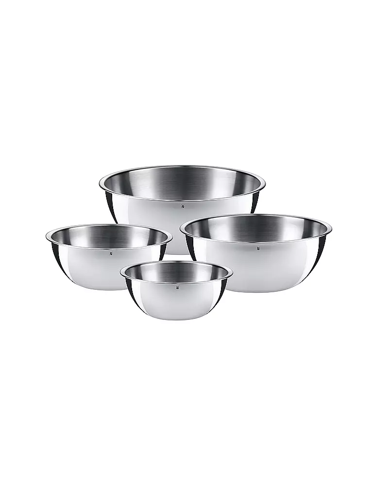 WMF Schüssel Set GOURMET 4-tlg. Cromargan silber