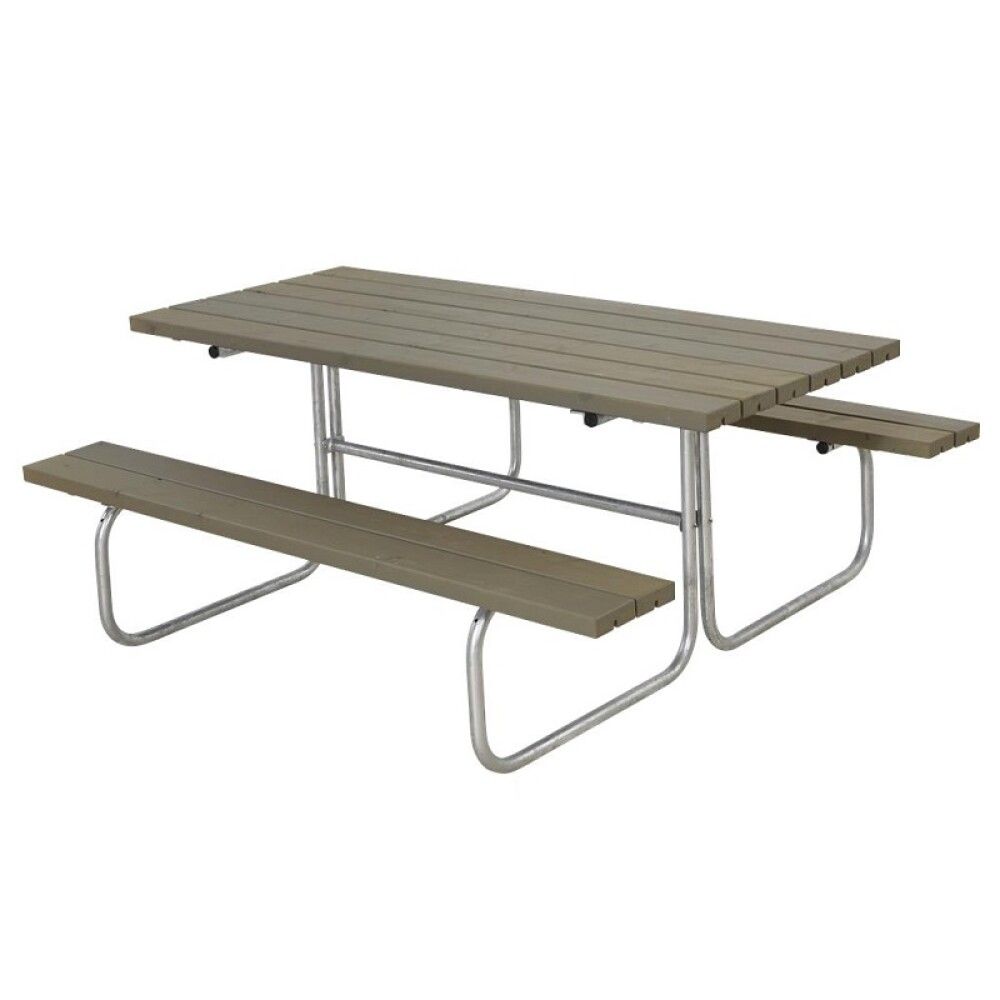BENKESETT PLUS CLASSIC 177CM GRÅBRUN
