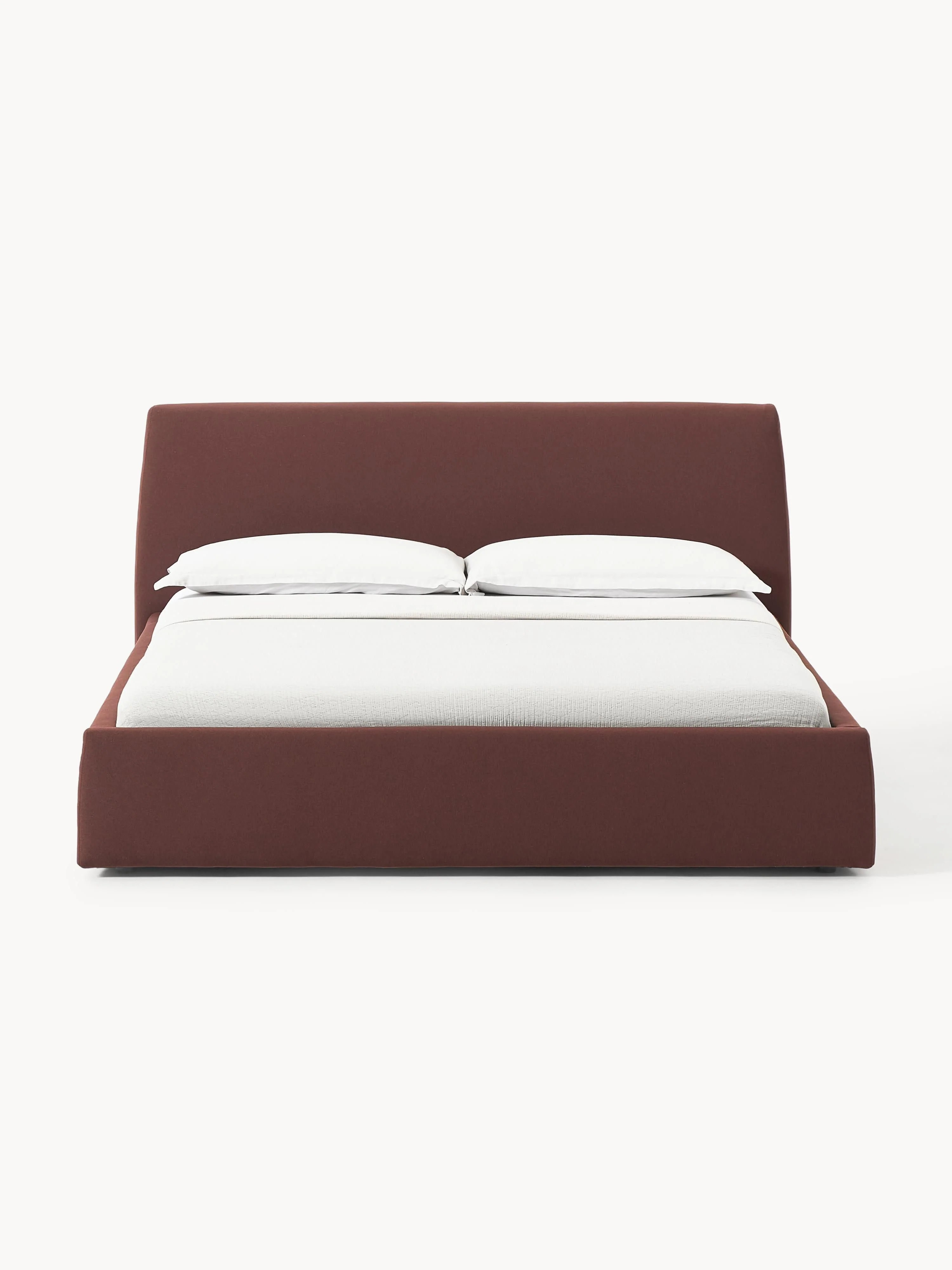 Gestoffeerd bed Cloud met opbergruimte