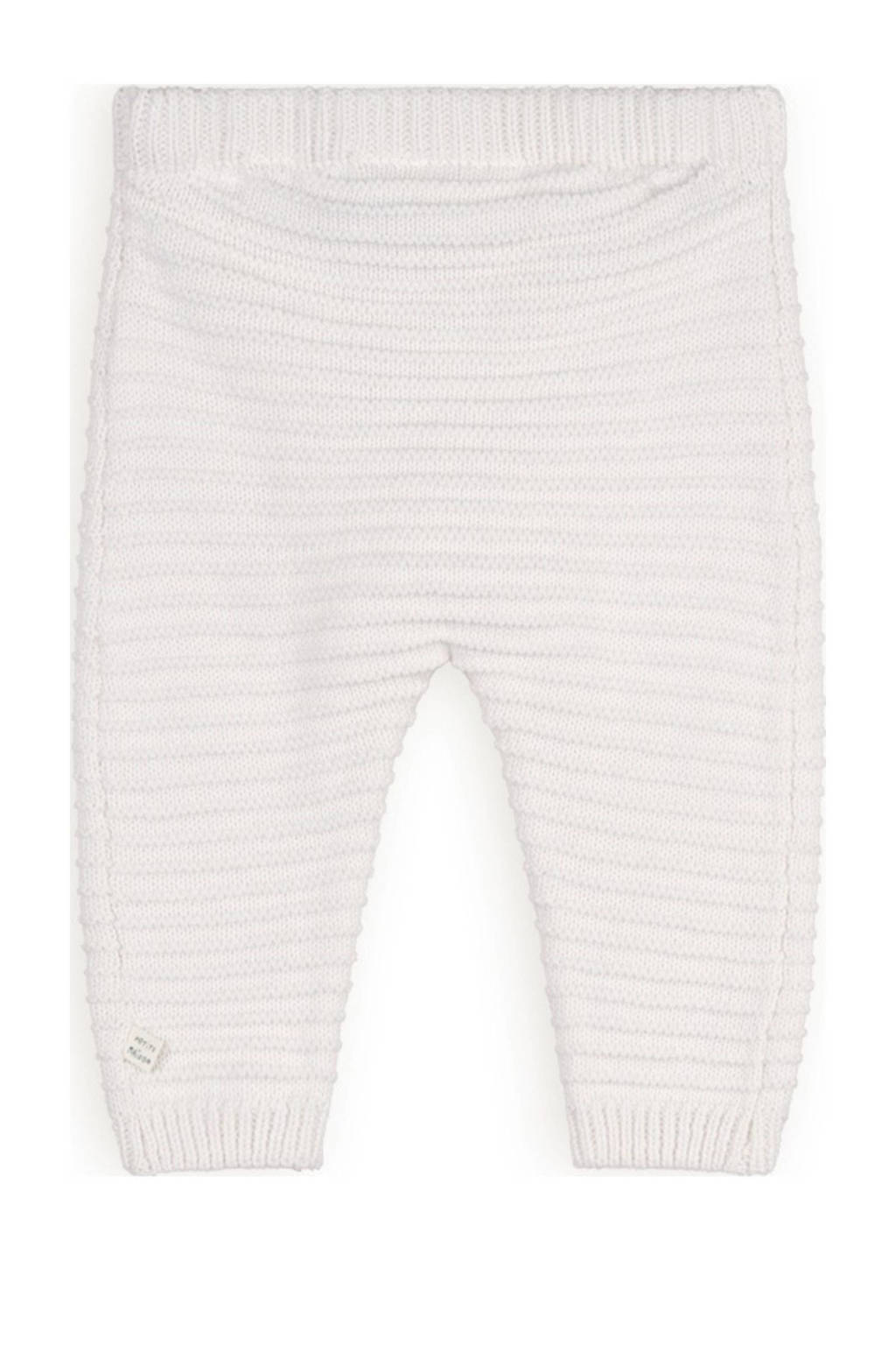 Petite Maison baby regular fit broek Seol offwhite