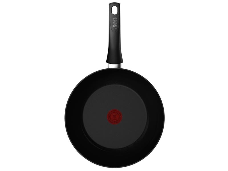 Tefal Wok Renew Black On 28 cm Wokpfanne mit hochwertiger Antihaftversiegelung