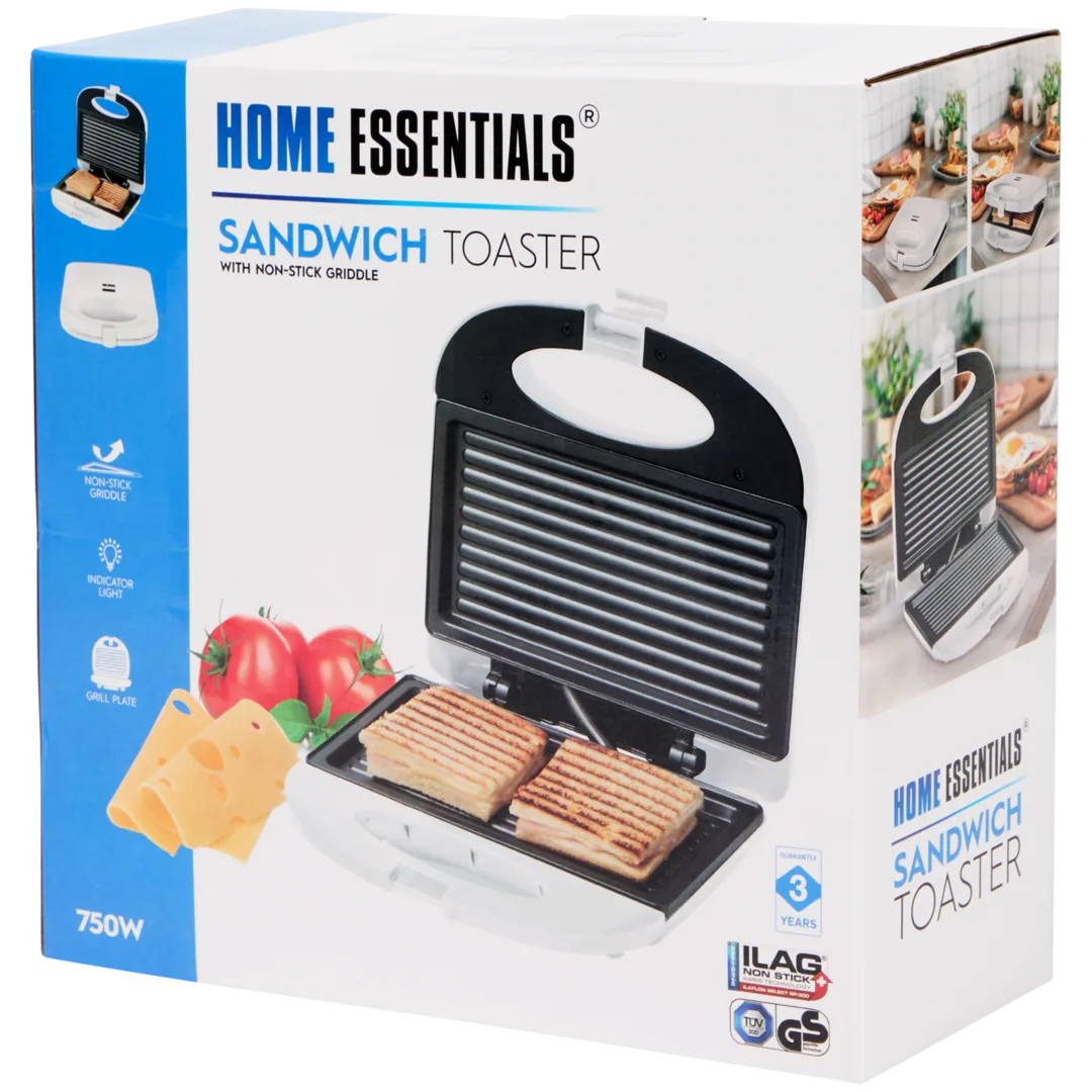Home Essentials tosti-apparaat 750 watt