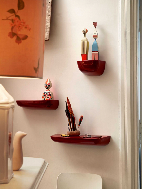 Vitra L'oiseau keramiek decoratie ivoor mat