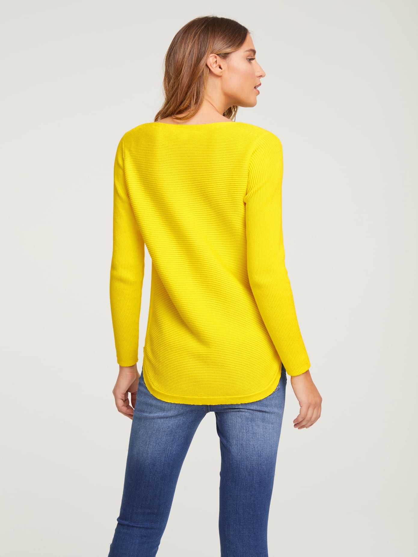 Pull en tricot fin look décontracté tendance