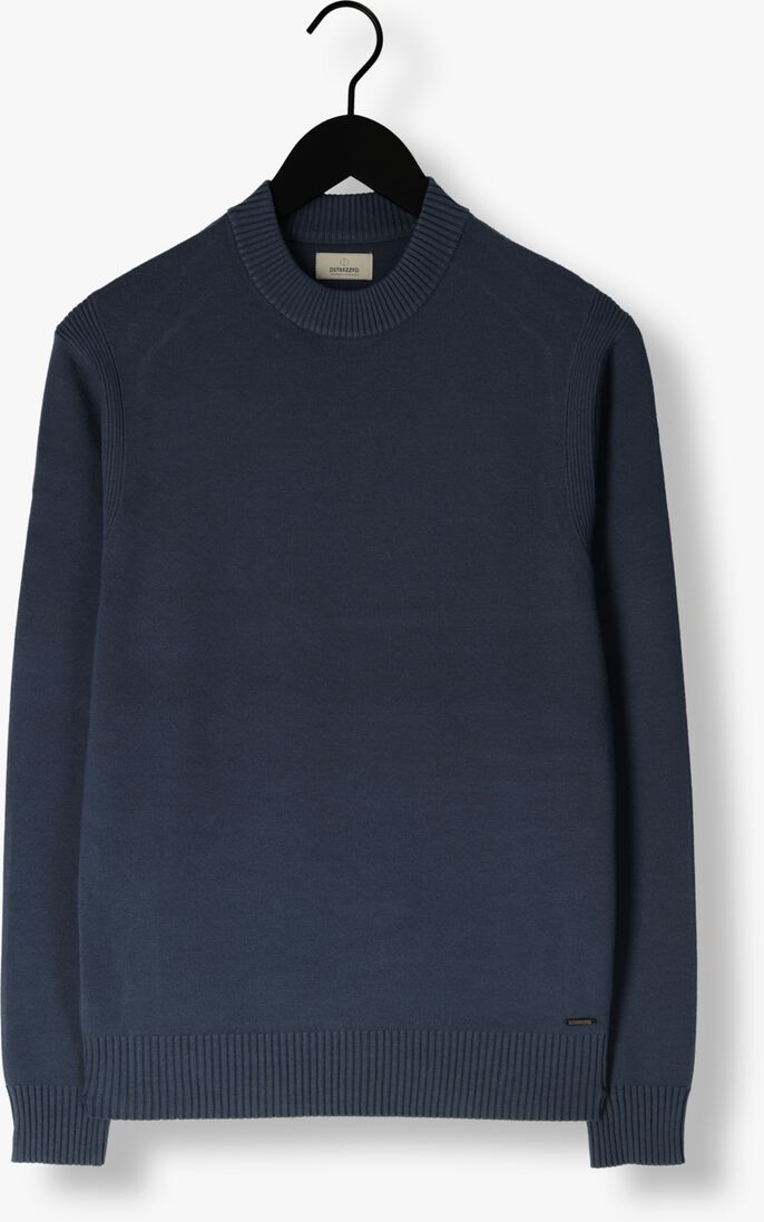 DSTREZZED blauwe dstrezzed trui fell mock neck