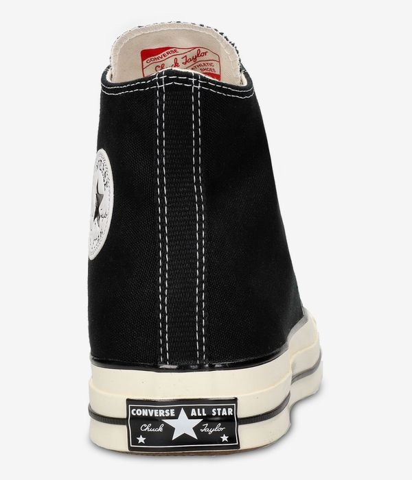 Converse Chuck High 70 Canvas Schuh (black black egret)