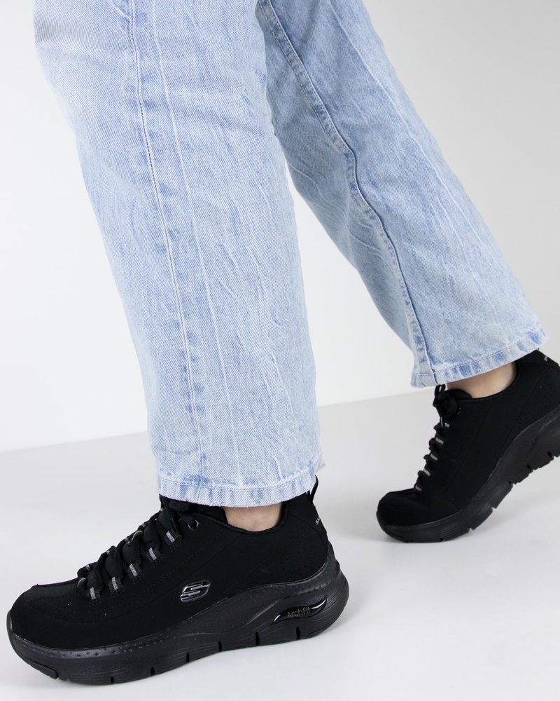 Skechers Arch Fit Metro Skyline Lage sneakers  - zwart