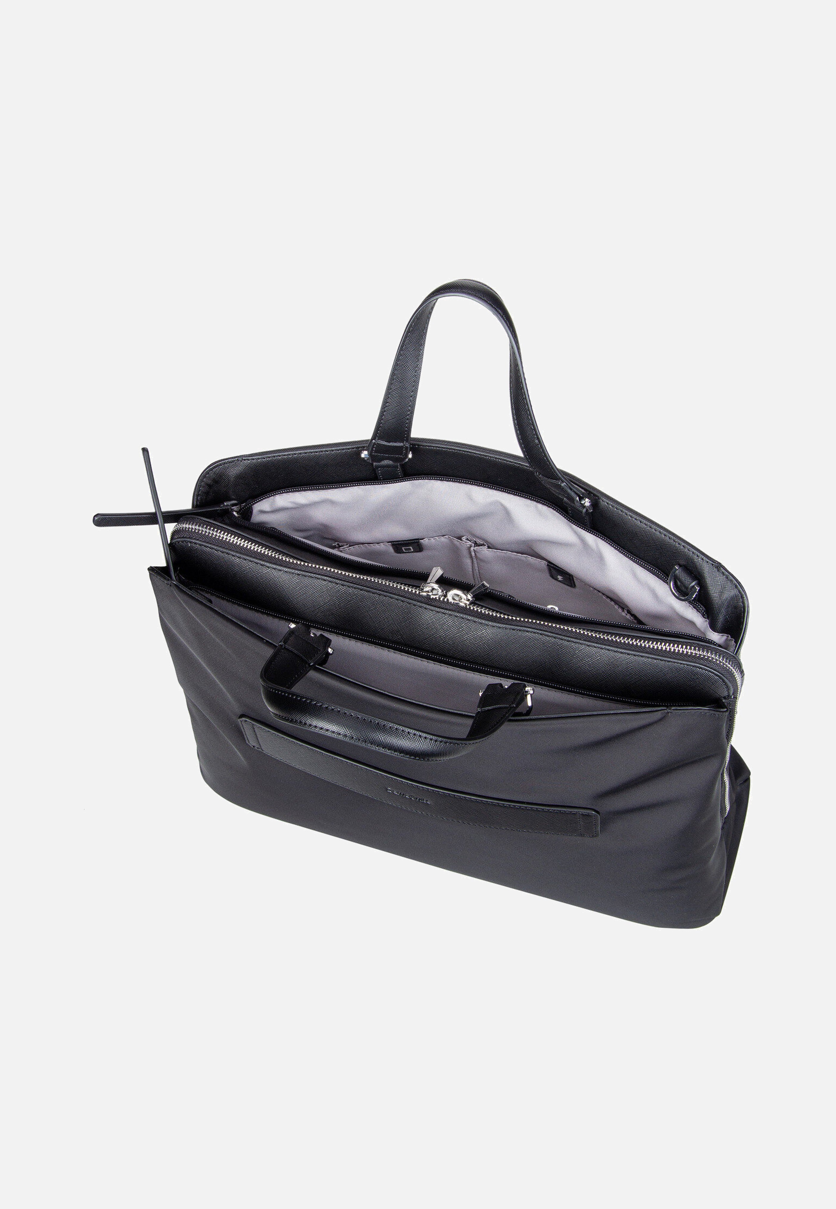 Zalia 3.0 Bailhandle 3 Comp 14.1'' Black - Aktentasche