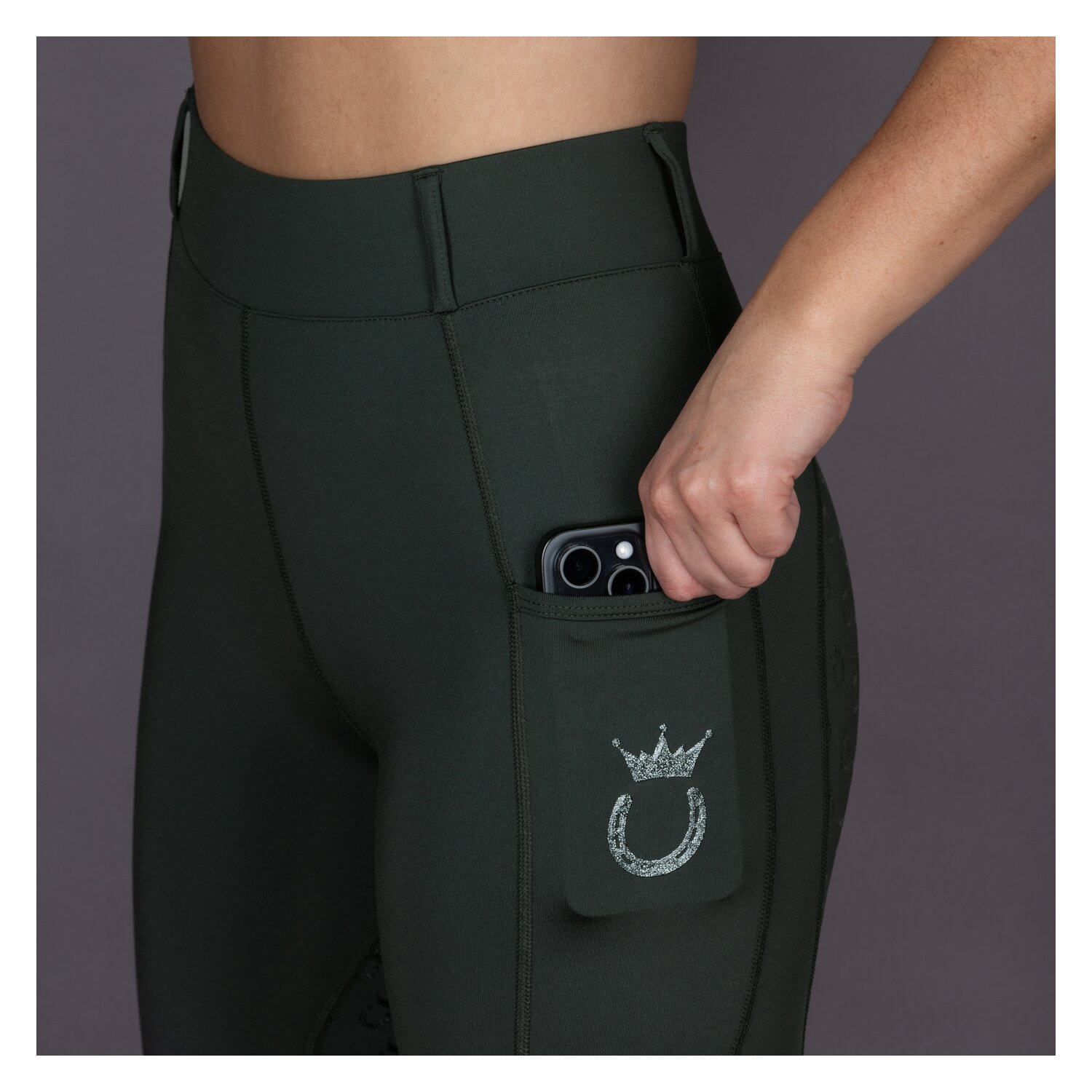 Royal Horsemen Reitleggings  - dark green
