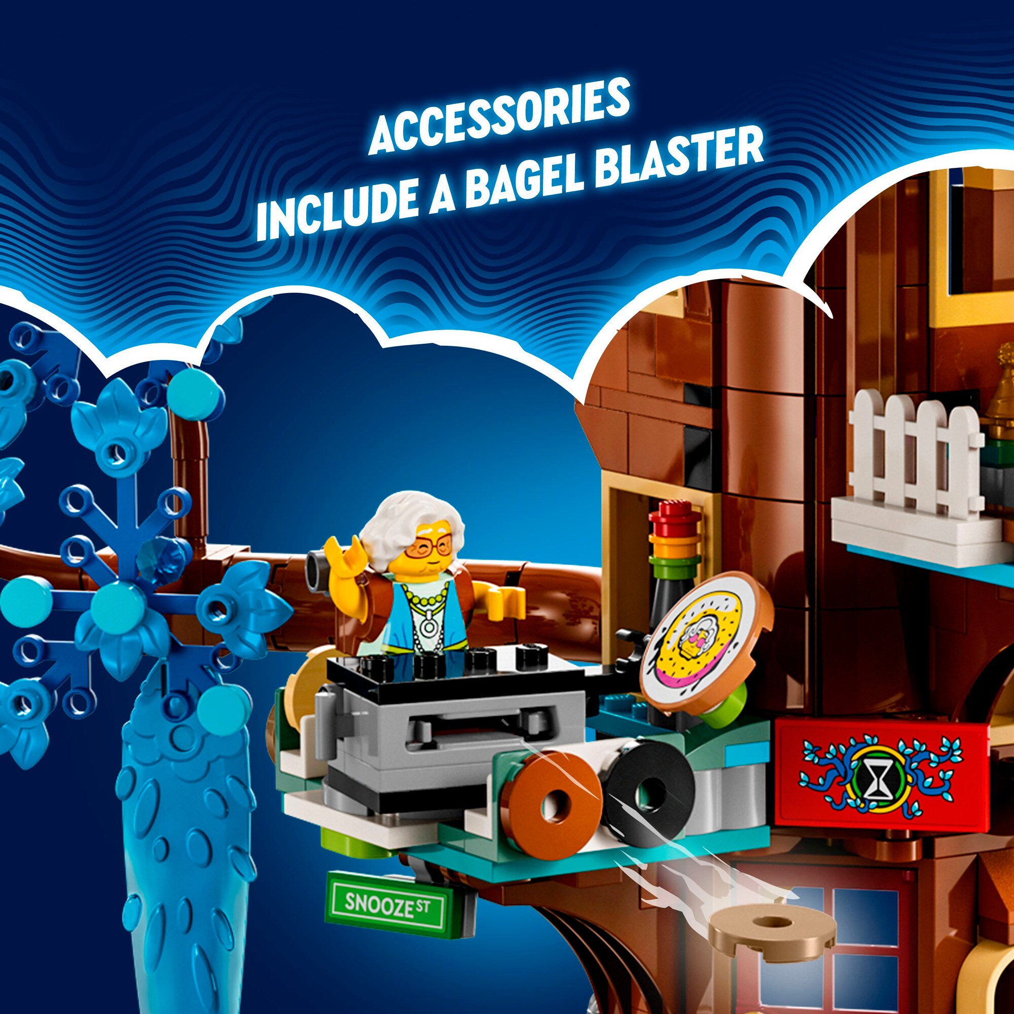 LEGO Konstruktionsspielzeug DREAMZzz Fantastisches Baumhaus