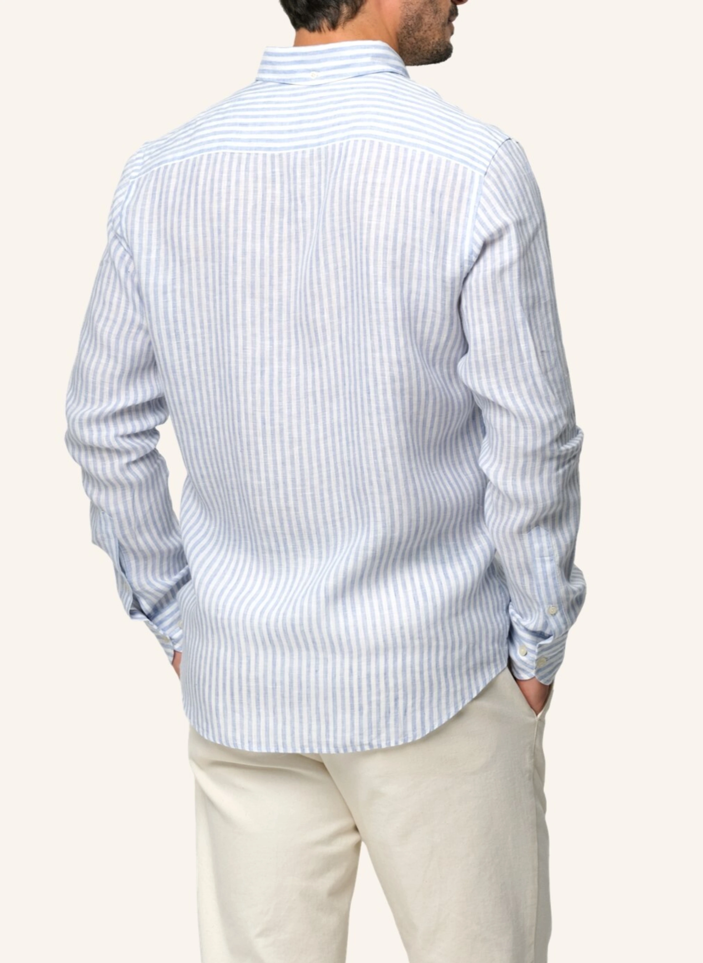 PROFUOMO Leinenhemd Slim Fit