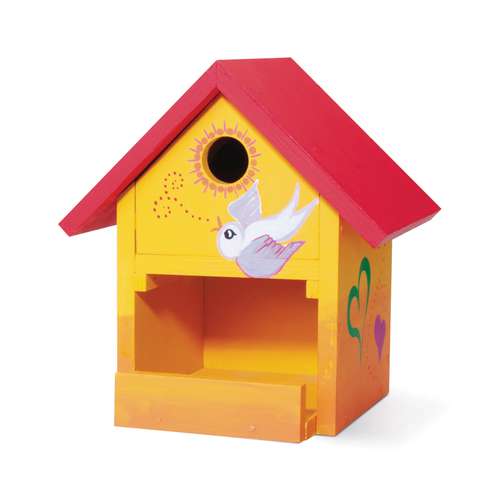 Pebaro Vogelhaus Holzbau-Set
