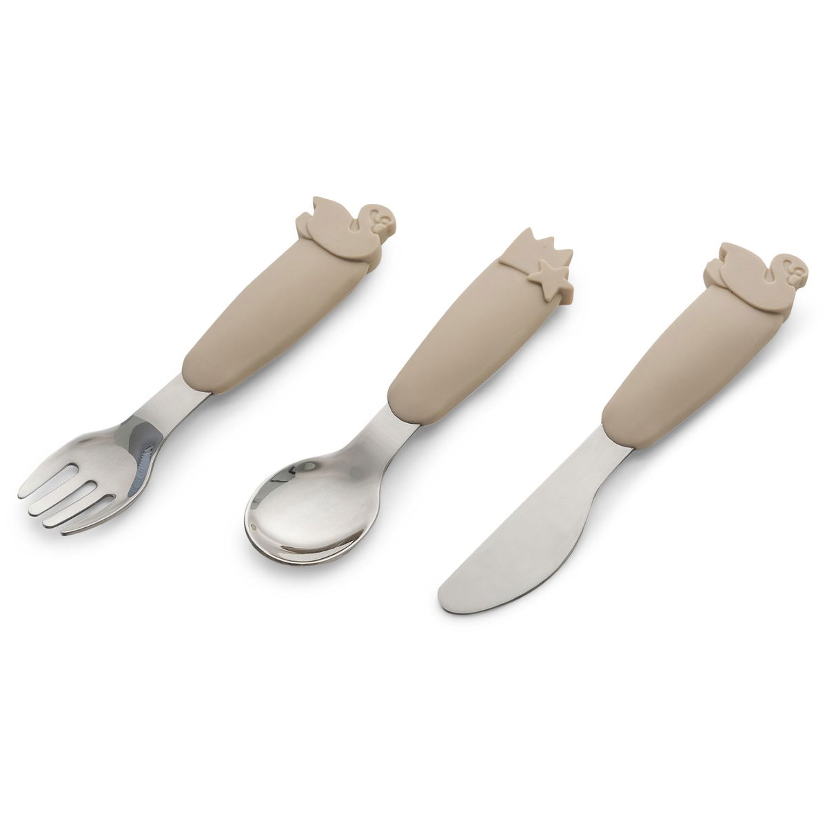 CitronCitron   Silikon Besteckset mit Tasche Ballerina
