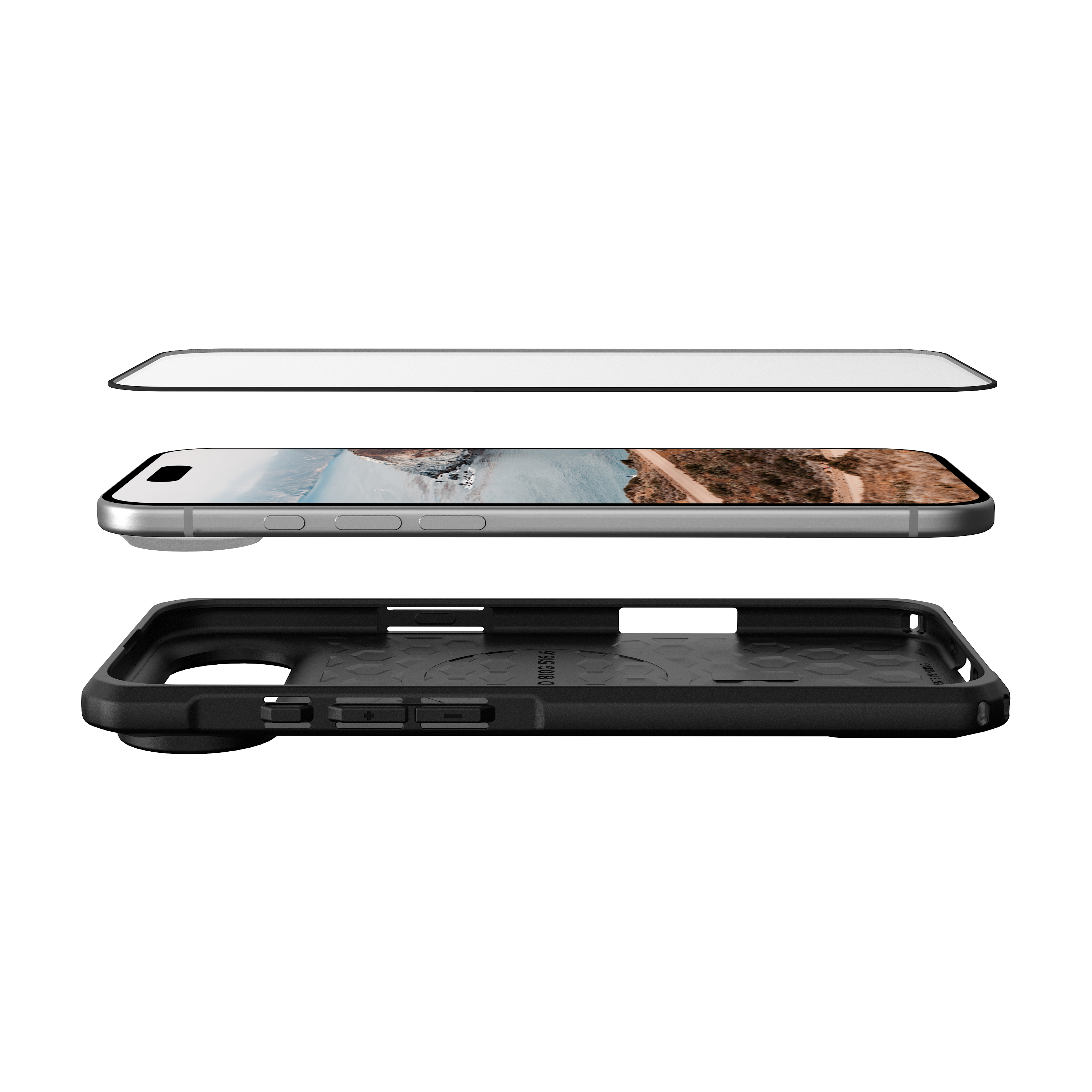 iPhone Air Glass Shield Panzer Glas Displayschutz Case Friendly (14438511VNA)