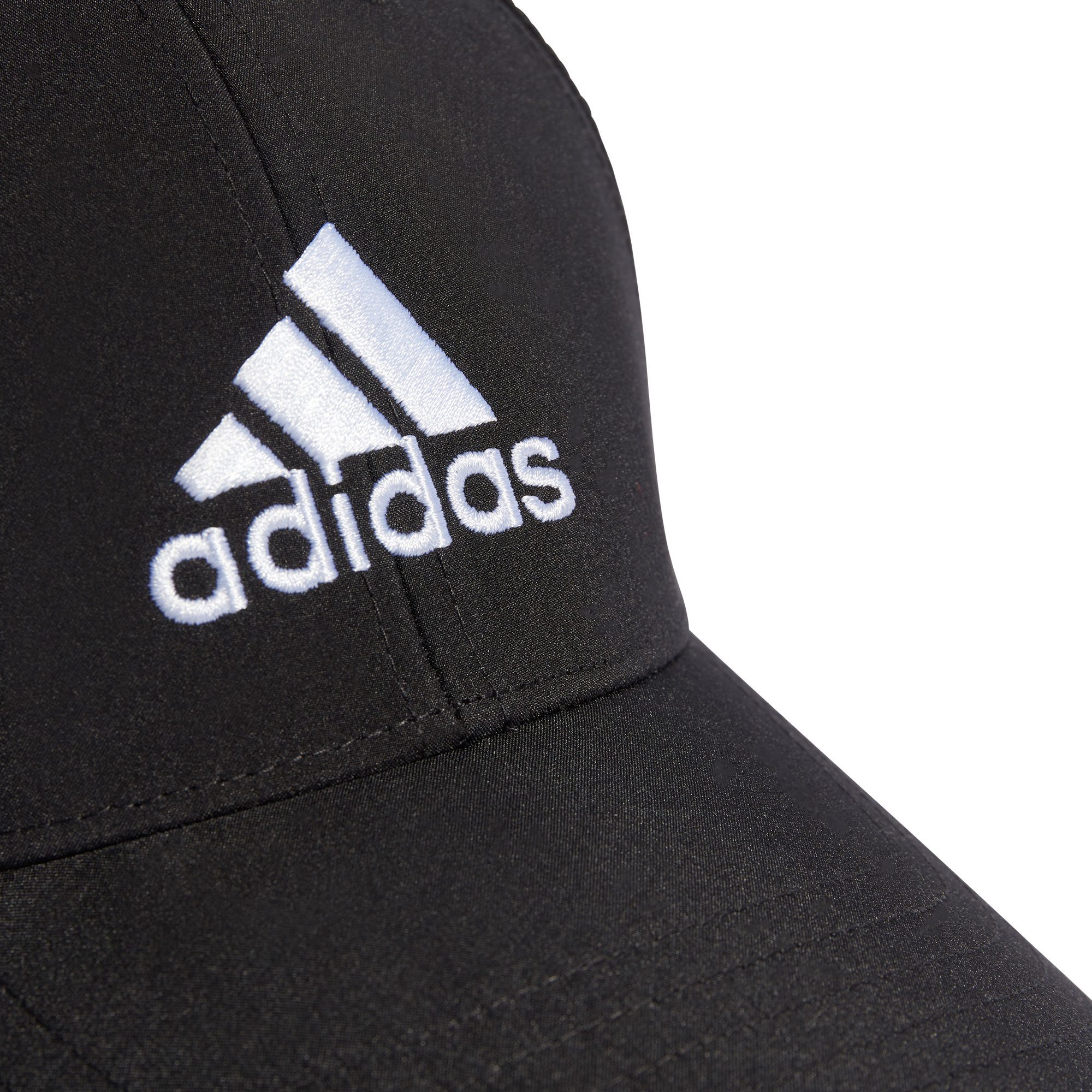 adidas Embroidered Logo Lightweight Baseball Kappe Kinder schwarz