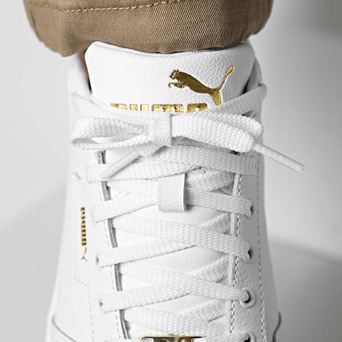 Baskets Court Classic Lux 395019 Puma White Puma Gold
