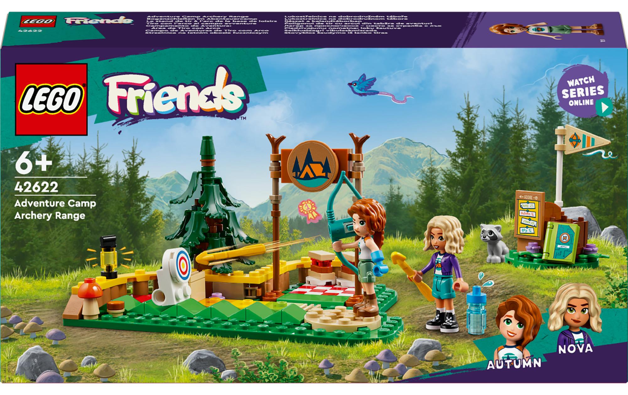 Friends Bogenschiessen im Abenteuercamp 42622Abenteuerliches Bau- und Spielset