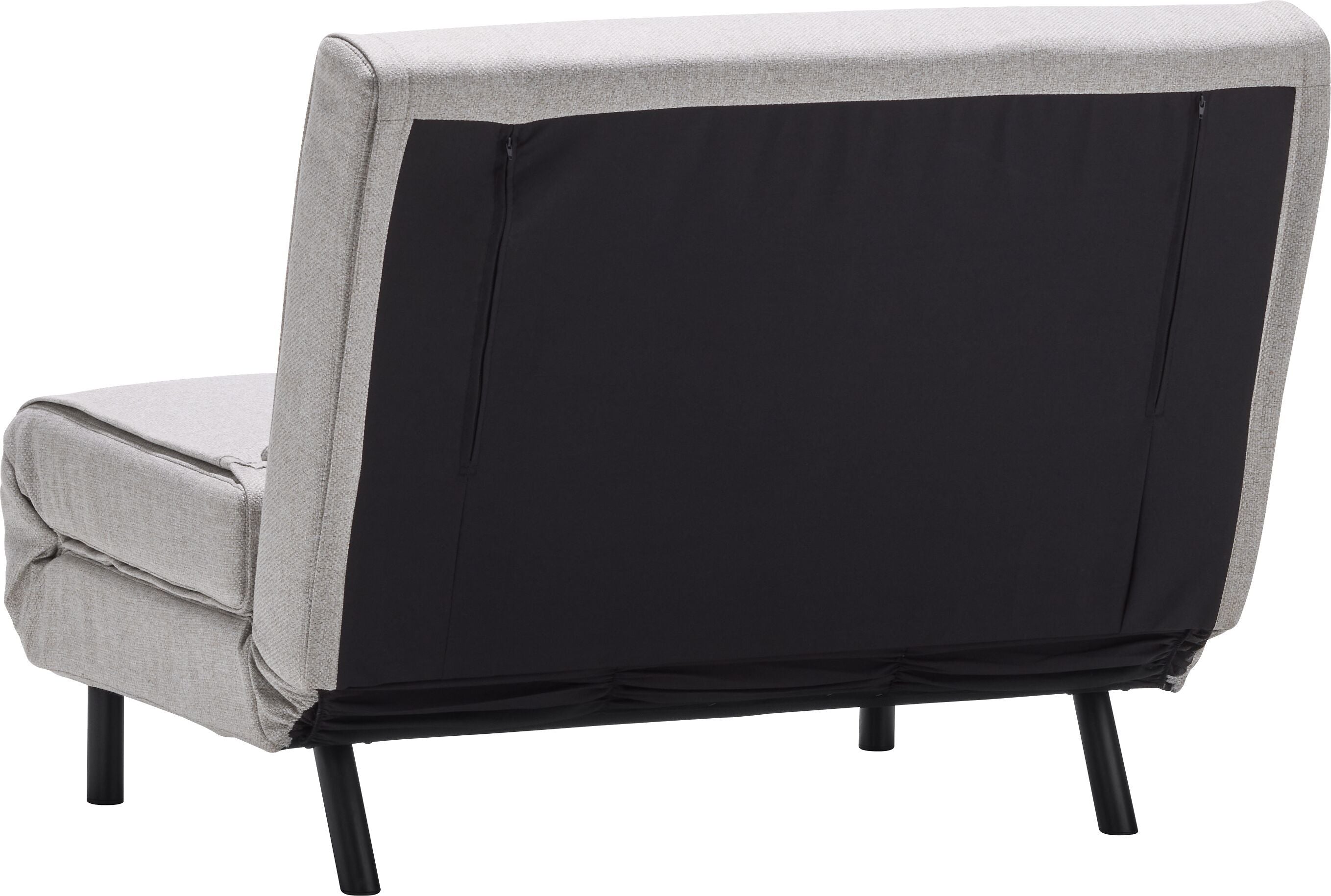 BERND II Bettsofa - Hellgrau / B: 100.0 cm x T: 91.0 cm x H: 82.0 cm