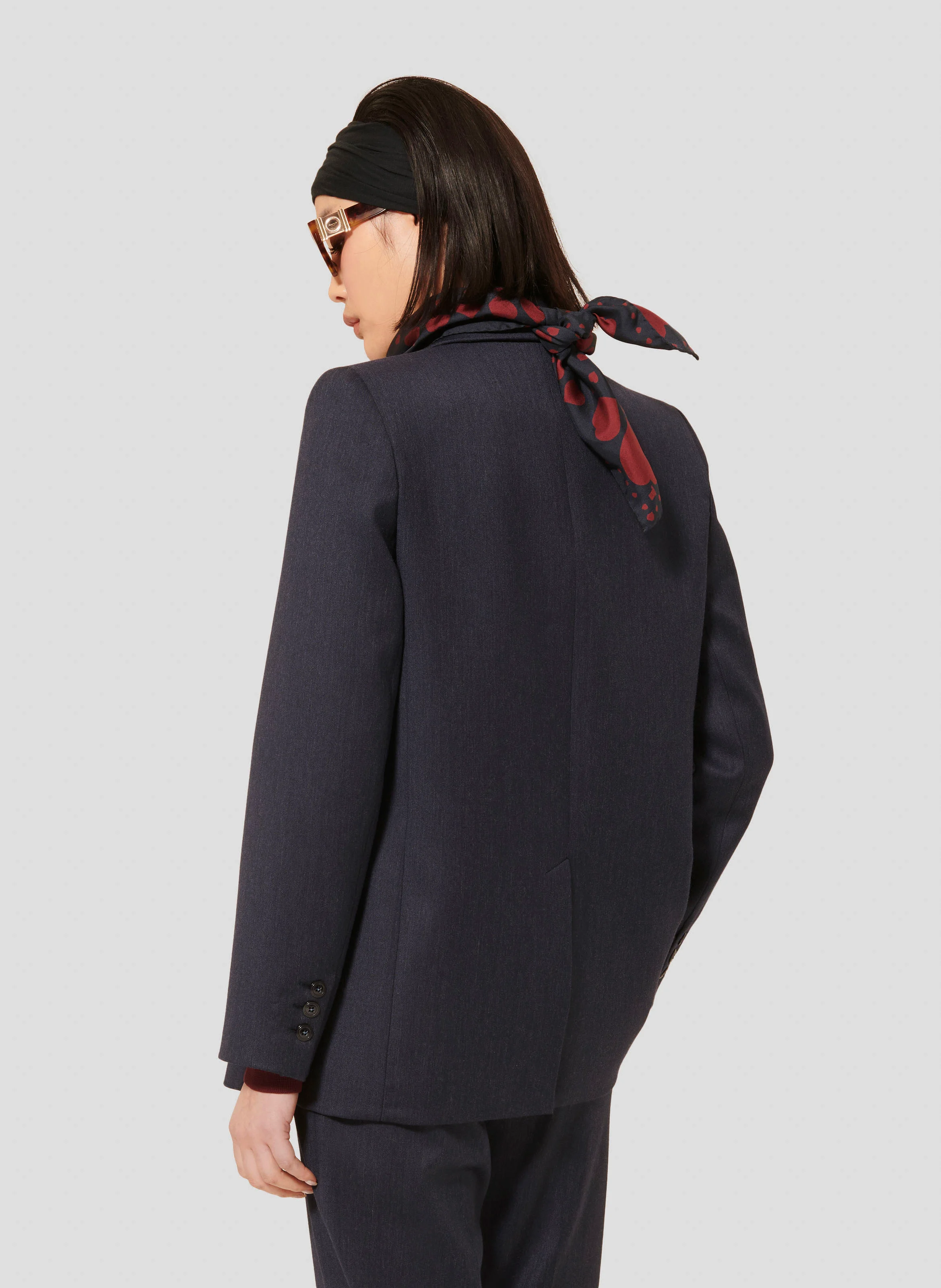 VALSON - Veste de tailleur en laine mélangée | Bleu