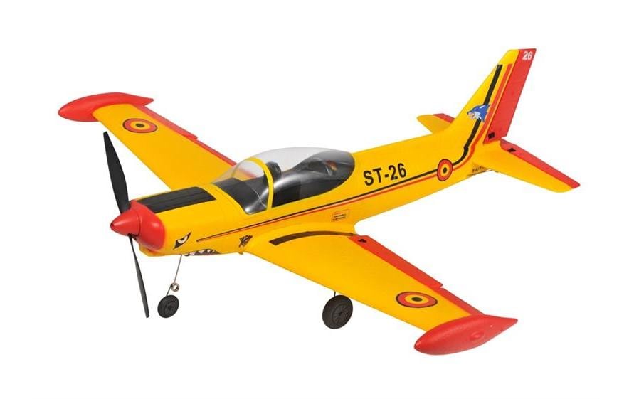 Warbird Mini SF260 450 mm, Gelb, RTF<br>Kleines 4-Kanal RC-Flugzeug mit Gyro