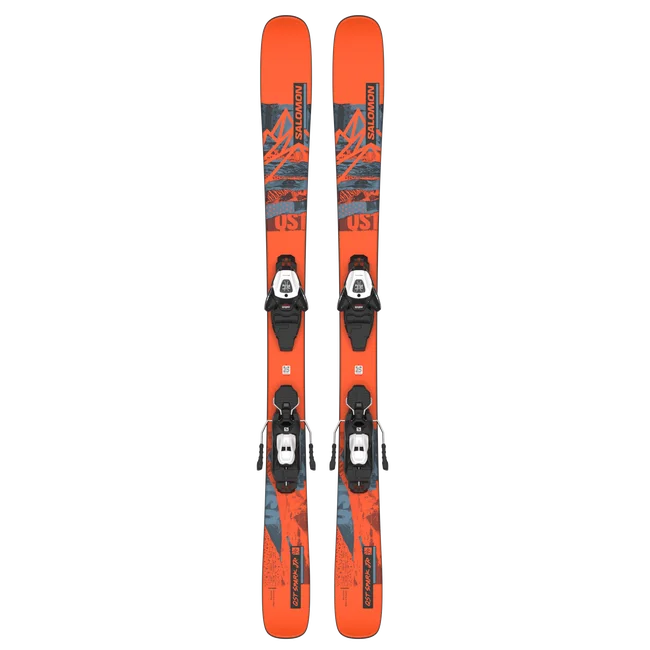 QST SPARK M (and L6)  Junior - Freestyle-Ski-Set für Kids Flame/CopenBlue/Black