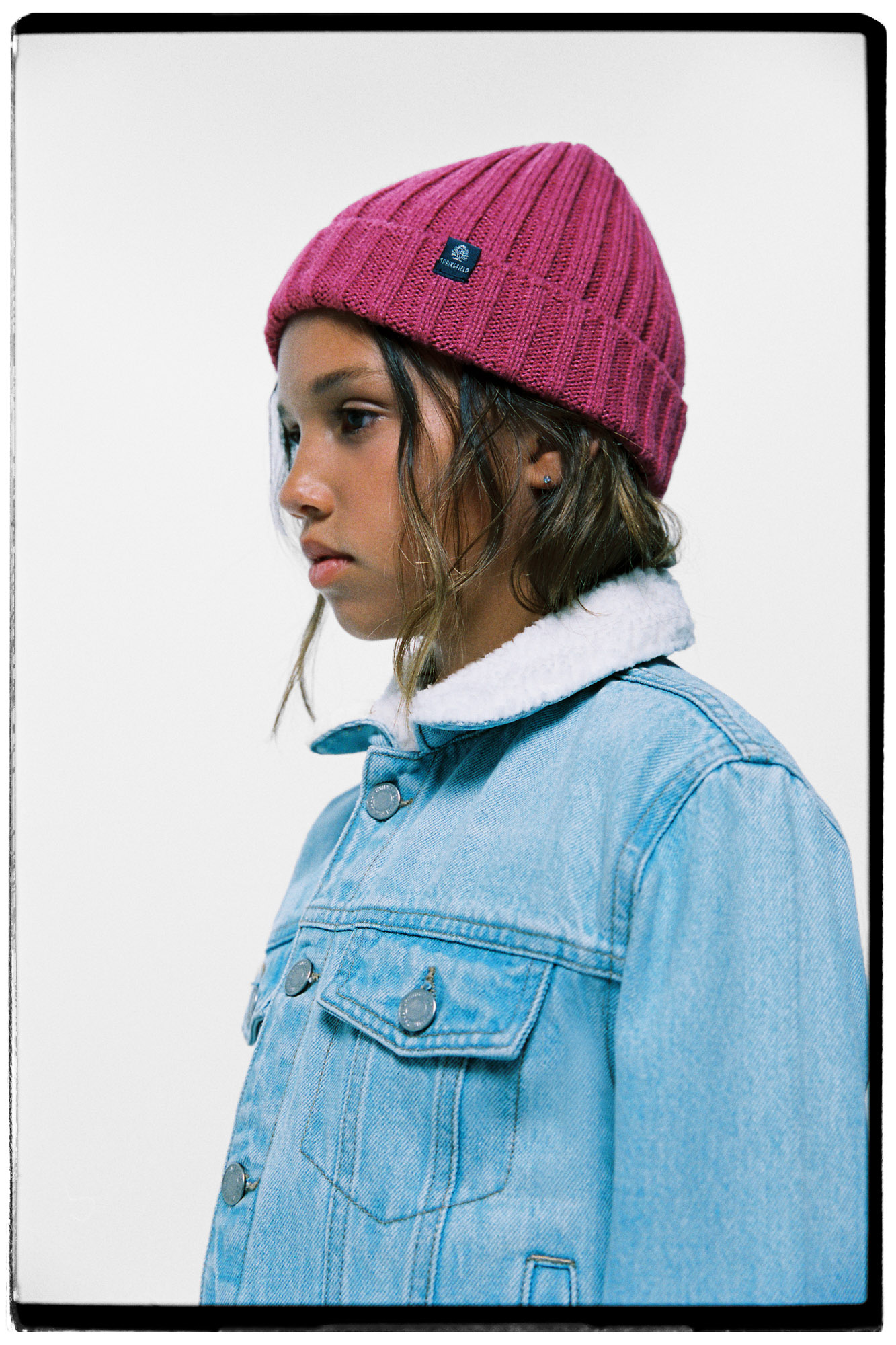 Gorro básico para meninas