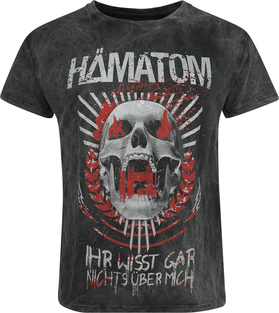 Ihr Wisst Gar Nichts Über Mich! | Hämatom T-Shirt Manches courtes