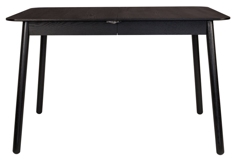Zuiver Glimps uitschuifbare tafel 120x80 zwart