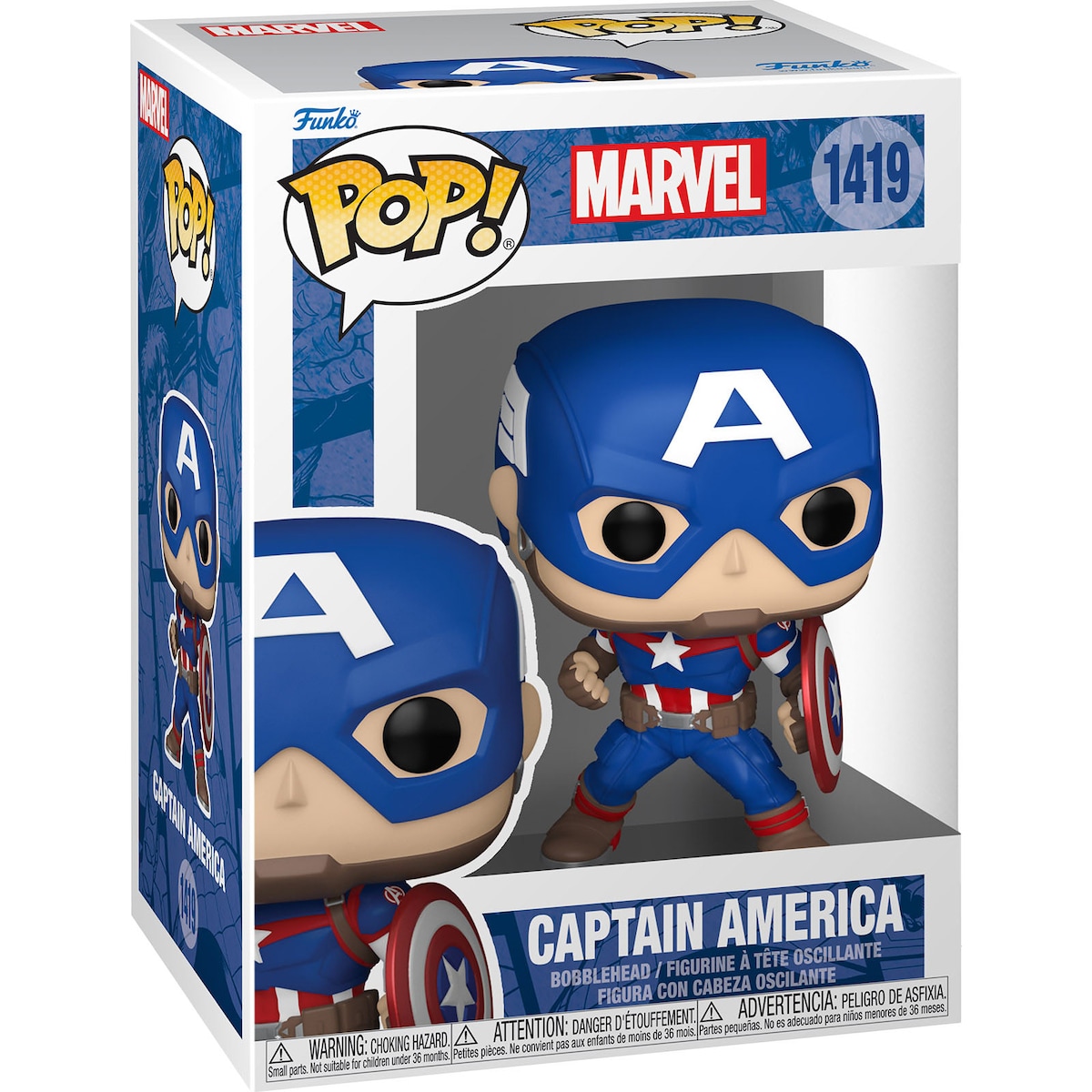 Funko Marvel actionfigur (Captain America)