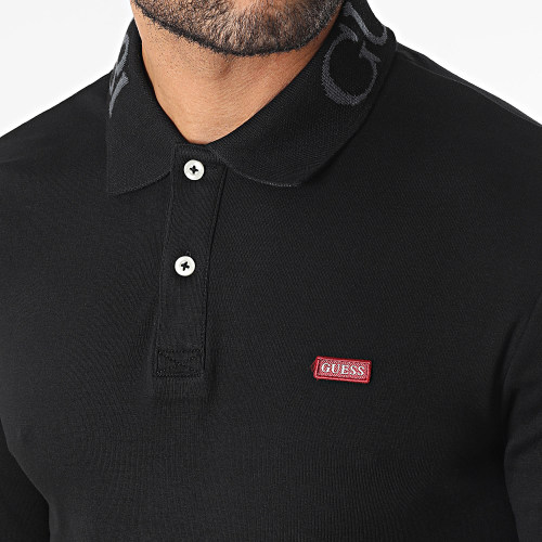 Polo Manches Courtes M3YP36-KBL51 Noir